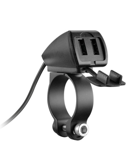 SOPORTE MOVIL USB-TREK CARGADOR USB DOBLE TOMA RESISTENTE AGUA