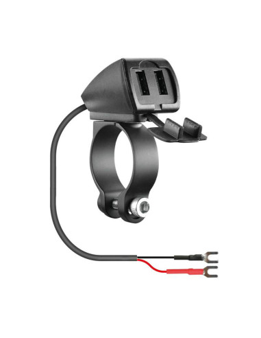SOPORTE MOVIL USB-TREK CARGADOR USB DOBLE TOMA RESISTENTE AGUA