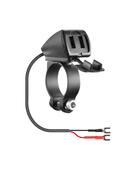 SOPORTE MOVIL USB-TREK CARGADOR USB DOBLE TOMA RESISTENTE AGUA