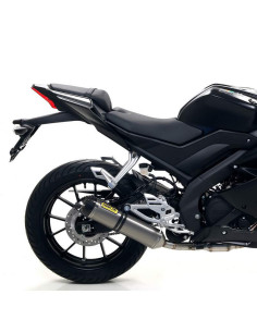 ARROW Silencioso Street Thunder en titanio Yamaha YZFR-MT 125 OC