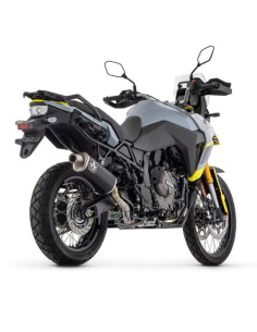 ARROW Escape Indy race negro Suzuki VStrom 800 23-