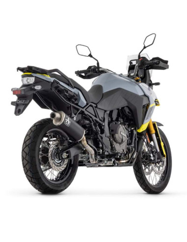 ARROW Escape Indy race negro Suzuki VStrom 800 23-