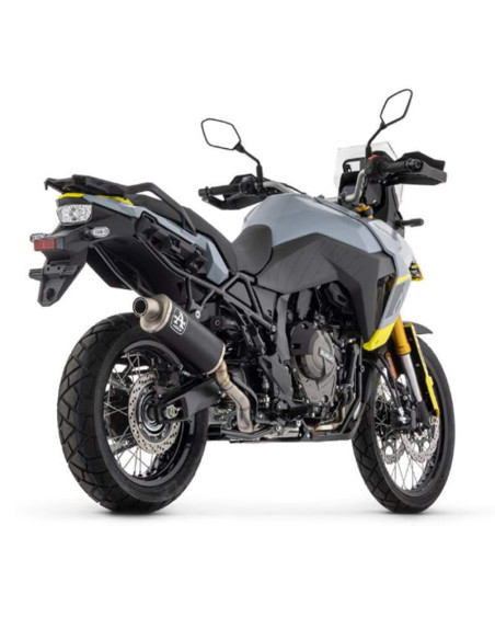 ARROW Escape Indy race negro Suzuki VStrom 800 23-