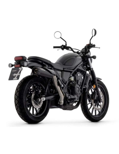 ARROW Escape Honda CL500 23- acero negro
