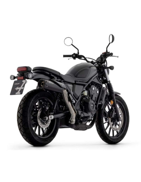 ARROW Escape Honda CL500 23- acero negro