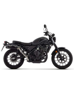 ARROW Escape Honda CL500 23- acero negro copa carbono