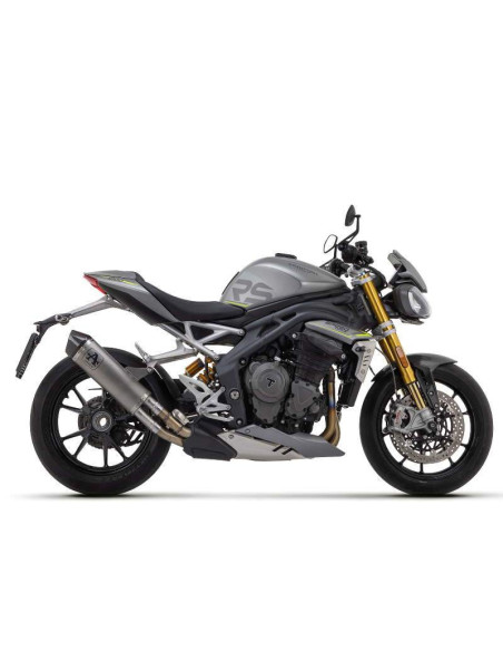 ARROW Escape Veloce Negro Triumph Speed Triple 1200 RS 21-