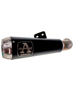 ARROW Escape de acero Pro Race negro Suzuki GSXR 1000 / 1000R 17-20
