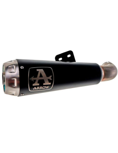 ARROW Escape de acero Pro Race negro Suzuki GSXR 1000 / 1000R 17-20