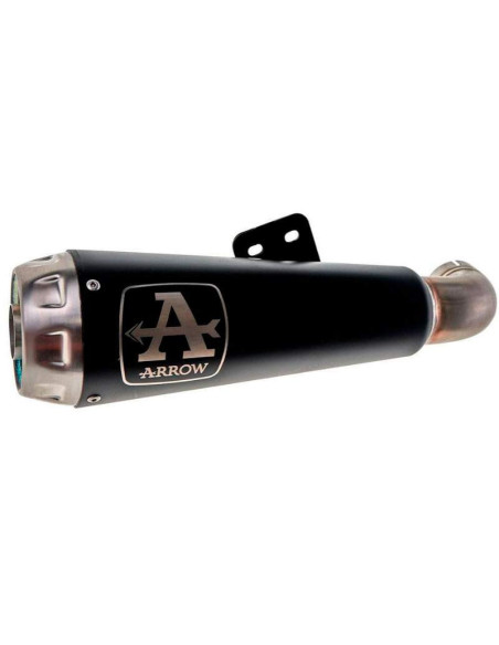 ARROW Escape de acero Pro Race negro Suzuki GSXR 1000 / 1000R 17-20