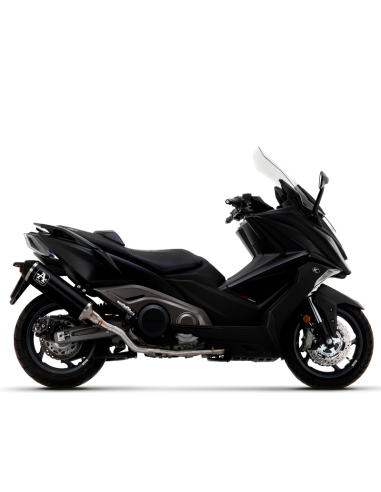 ARROW Escape Urban Acero negro KYMCO AK 550 21- OC