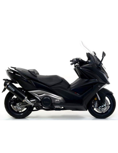 ARROW Escape Urban Acero negro KYMCO AK 550 17-20 OC