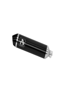 ARROW Escape aluminio negro Urban PIAGGIO MP3 500LT 17-18 OC