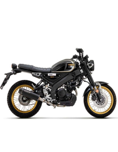 ARROW Silencioso Rebel Silencer Dark con carbono de Yamaha XSR 125 2022+ OC
