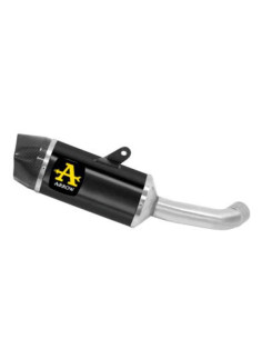 ARROW Escape Indy race KTM Duke 125-390 21- Aluminio Negro