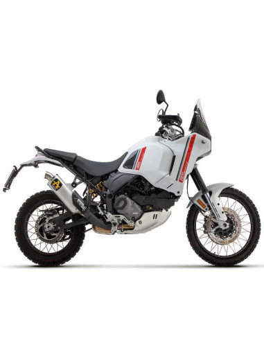ARROW Escape Ducati Desert X950 22- aluminio