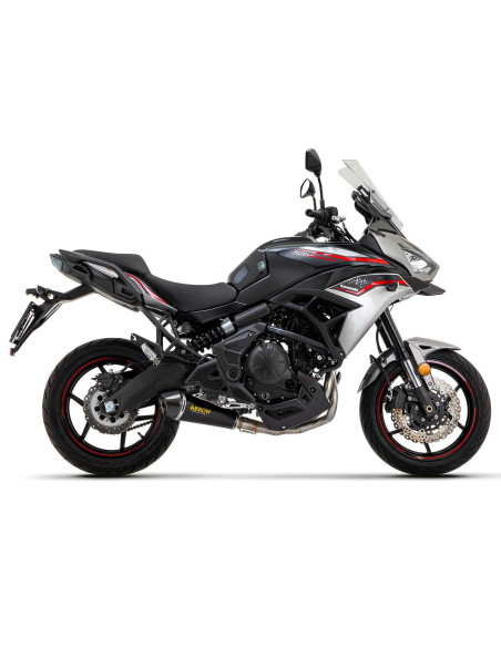 ARROW Escape negro XKone Kawasaki Z650-ninja-versys 17-OC