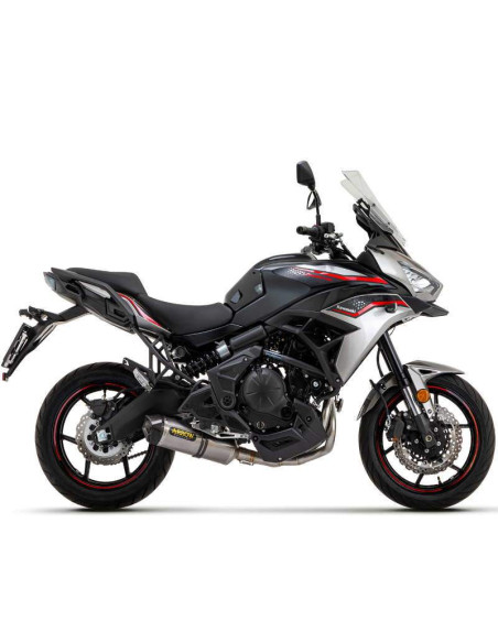 ARROW Escape aluminio fondo carbono Kawasaki Z650-Ninja-Versys 17- OC