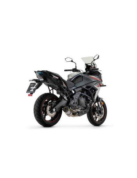 ARROW Escape aluminio fondo carbono Kawasaki Z650-Ninja-Versys 17- OC
