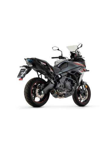 ARROW Escape aluminio negro fondo carbono Kawasaki Z650-versys-Ninja 650 17- OC
