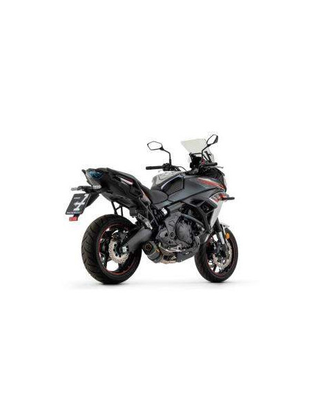 ARROW Escape aluminio negro fondo carbono Kawasaki Z650-versys-Ninja 650 17- OC