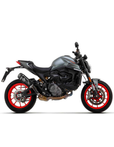 ARROW Escape Indy Race Aluminio Negro DUCATI MONSTER 937 21+