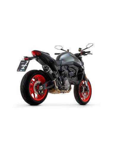 ARROW Escape Indy Race Aluminio Negro DUCATI MONSTER 937 21+