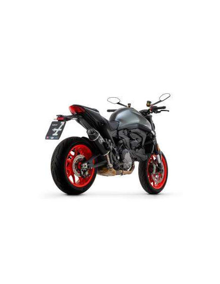 ARROW Escape Indy Race Aluminio Negro DUCATI MONSTER 937 21+