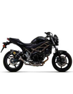 ARROW Escape Aluminio Negro Race tech Suzuki SV 650 21+ OC 2