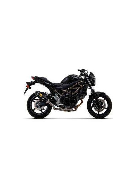 ARROW Escape Aluminio Negro Race tech Suzuki SV 650 21+ OC