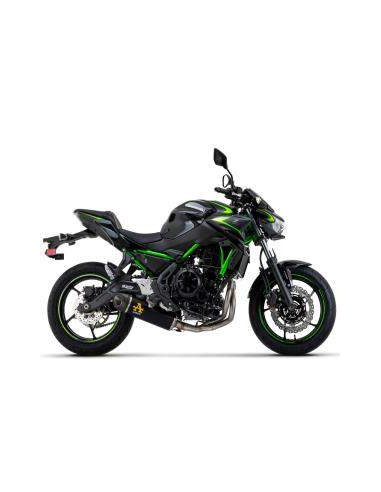 ARROW Escape completo Indy Race Kawasaki Z-Ninja 650 21- aluminio negro