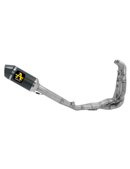 ARROW Escape completo Competition Carbono Kawasaki ZX-6R 636 09-20