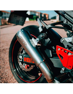 ARROW Escape acero Pro Race Nichrom Kawasaki Z900-E 17-