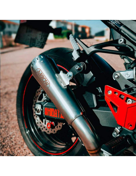 ARROW Escape acero Pro Race Nichrom Kawasaki Z900-E 17-