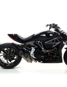 ARROW Escape Pro Race negro Ducati Xdiavel 16-20 2