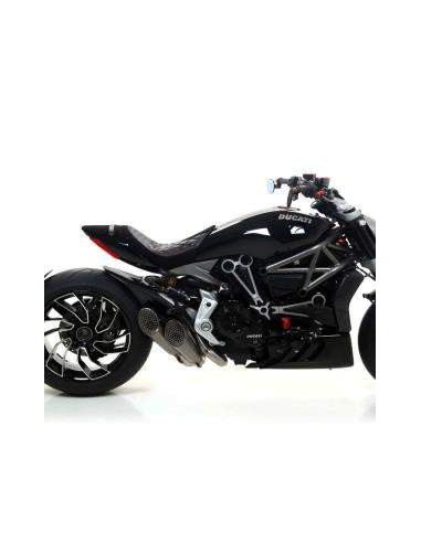 ARROW Escape Pro Race negro Ducati Xdiavel 16-20