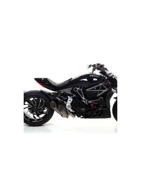 ARROW Escape Pro Race negro Ducati Xdiavel 16-20