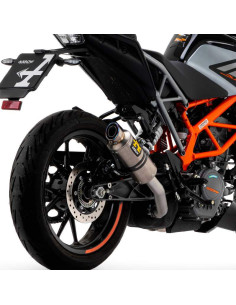 ARROW Escape GP2 KTM Duke 125-390 21- titanio