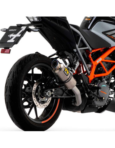 ARROW Escape GP2 KTM Duke 125-390 21- titanio