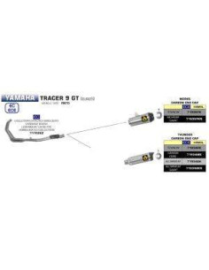 ARROW Colector homologado Yamaha Tracer 9 GT 21- OC 2