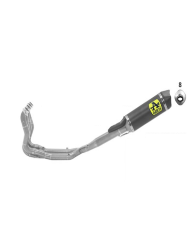 ARROW Escape Completo BMW S1000RR 19-20 COMPETITION Carbono-Titanio