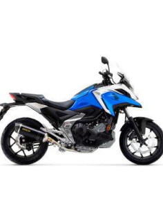 ARROW Escape negro Honda NC750X 21- OC 2