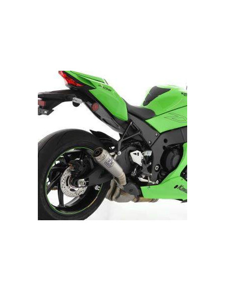 ARROW Escape negro Pro-Race KAWASAKI ZX-10R 21 +