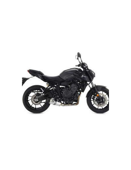 ARROW Escape Yamaha MT07 21- aluminio
