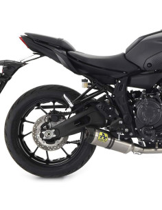 ARROW Escape Yamaha MT07 21- titanio