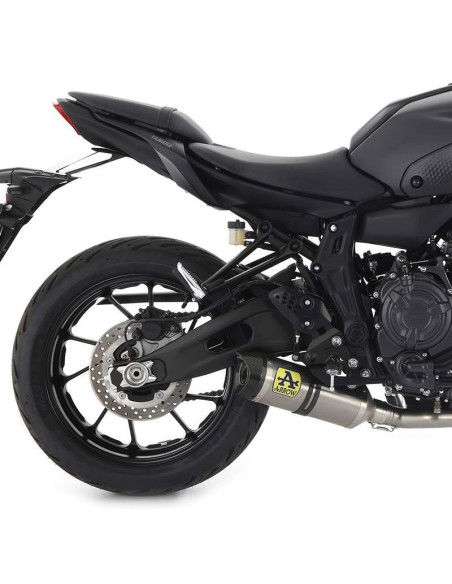 ARROW Escape Yamaha MT07 21- titanio