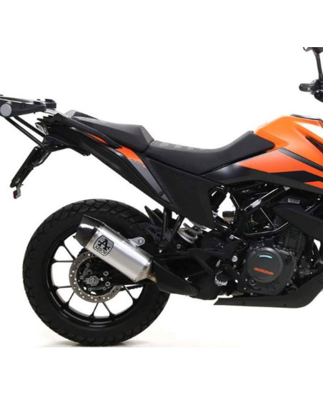 ARROW Escape KTM 390 Adv 20- aluminio