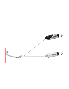 ARROW Colector homologado Honda SH125i 20- 2