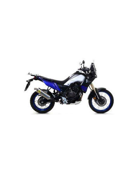 ARROW Escape Yamaha Tenere 700 19- aluminio fondo titanio