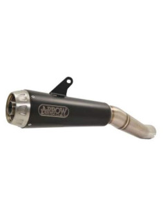 ARROW Escape Pro-Race negro Kawasaki Z900 20- (FULL)